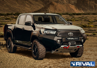 Stoßstangen Vor Rival Toyota Hilux 2021 a Present | Leicht und Robust RIVAL Xperts4x4