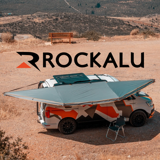 Markise 180° + Seitenwände - ROCKALU 360 | Selbsttragend Rockalu Mit Seitenwände Seitlich ROCK360+ROCK005 Xperts4x4