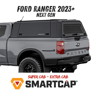 Hardtop Ford Ranger Extra Cab 2023+ | RSI EVOc Commercial RSI SMARTCAP  Schwarz / Extra Cab 005.EC0311-MB Xperts4x4