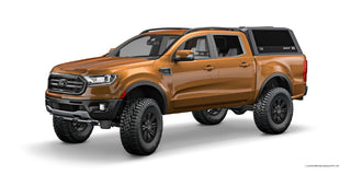 Hardtop RSI EVO SPORT - Ford Ranger 2012+ Double Cab - Mattschwarz RSI SMARTCAP Xperts4x4