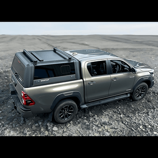 Hardtop RSI EVO SPORT - Toyota Hilux 2016+ - Double Cab RSI SMARTCAP  Mattschwarz 005.EV1304-MB Xperts4x4