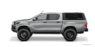 Hardtop RSI EVO SPORT - Toyota Hilux 2016+ - Double Cab RSI SMARTCAP  Mattschwarz 005.EV1304-MB Xperts4x4