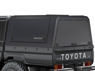 Hardtop RSI EVOd Defender für Land Cruiser 78/79 - Haltbar und Robust RSI SMARTCAP Schwarz Mat 005.LD1305-MB Xperts4x4