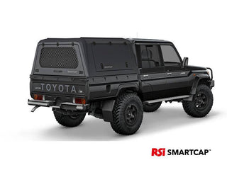 Hardtop RSI Smartcap EVO LC - Toyota LandCruiser 78/79 Double Cab RSI SMARTCAP  Schwarz Mat 005.LC1305-MB Xperts4x4