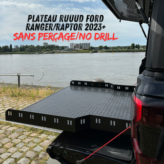 Schiebeplateau RUUUD Ford Ranger/Raptor 2023+ NEXT GEN (Ohne Bohren) RUUUD 20-10120-Ford Xperts4x4