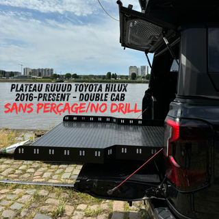 Schiebeplateau RUUUD Toyota Hilux REVO 2016 a Present Double Cab (Ohne Bohren) RUUUD 20-10030 Xperts4x4