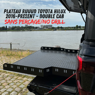 Schiebeplateau RUUUD Toyota Hilux REVO 2016 a Present Double Cab (Ohne Bohren) RUUUD 20-10030 Xperts4x4