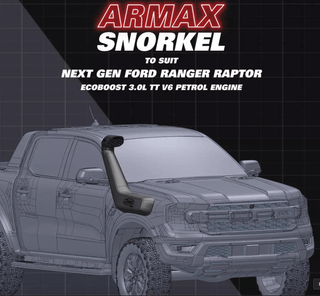 Snorkel Ford RAPTOR 2023+ | 3.0L V6 Benzin | Safari 4x4 Armax Safari 4x4 SS988HP Xperts4x4