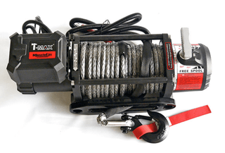 Seilwinde T-MAX Muscle Fit MW12500 | 5665 Kg | 12V | Kabel Synthetik/Plasma T-MAX 312.MW12500-P Xperts4x4