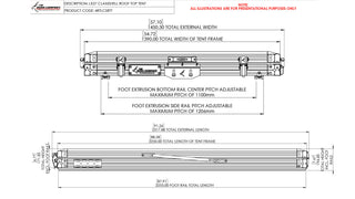 Dachzelt The Bush Company Clamshell LX27 - Ultraleicht und leistungsstark The Bush Company 4RTLCSRTT Xperts4x4