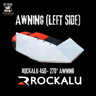 Markise 270° Links | ROCKALU 450 | Selbstträger auf Xperts4x4 Zubehör 4x4 Off-Road