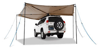 Markise 270° RHINORACK Batwing 2.5m (linke Version) - mit STOW IT Bindungen auf Xperts4x4 Zubehör 4x4 Off-Road