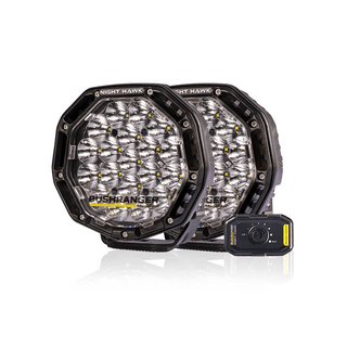 2x Scheinwerfer 7" Spot Bushranger Night Hawk SR (inkl. Lichtkegel) auf Xperts4x4 Zubehör 4x4 Off-Road