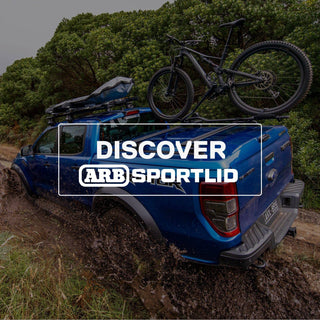 Abdeckung Kofferraummulde - Sportlid V ARB + Schienensystem - Ford Ranger Raptor 2023+ bei Xperts4x4 Zubehör 4x4 Off-Road