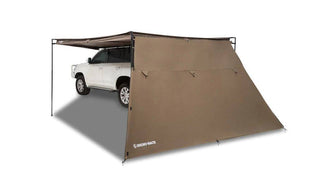 Trapezförmige Wand/Wand - Markise Batwing Compact RHINORACK auf Xperts4x4 Zubehör 4x4 Off-Road