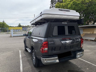 Hardtop Alu-Cab Explorer 3 Toyota Hilux 2005 bis 2015 - Schwarz auf Xperts4x4 Zubehör 4x4 Off-Road