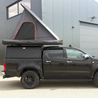 Hardtop Alu-Cab Explorer 3 Toyota Hilux 2005 bis 2015 - Schwarz auf Xperts4x4 Zubehör 4x4 Off-Road