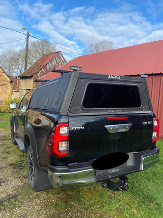 Hardtop Alu-Cab Explorer 3 Toyota Hilux 2005 bis 2015 - Schwarz auf Xperts4x4 Zubehör 4x4 Off-Road