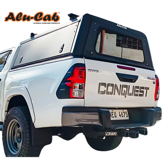 Hardtop Alu-Cab Explorer 3 Toyota Hilux 2005 bis 2015 - Schwarz auf Xperts4x4 Zubehör 4x4 Off-Road