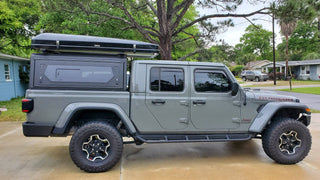 Hardtop Jeep Gladiator JT 2019+ | Alu-Cab Kontur | Aluminium Schwarz auf Xperts4x4 Zubehör 4x4 Off-Road