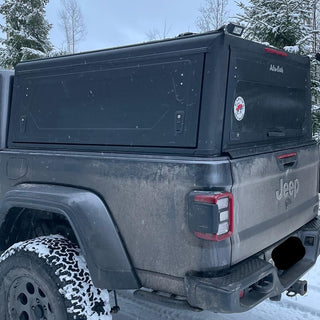 Hardtop Jeep Gladiator JT 2019+ | Alu-Cab Kontur | Aluminium Schwarz auf Xperts4x4 Zubehör 4x4 Off-Road