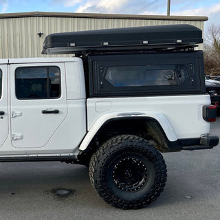 Hardtop Jeep Gladiator JT 2019+ | Alu-Cab Kontur | Aluminium Schwarz auf Xperts4x4 Zubehör 4x4 Off-Road