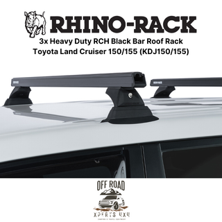 Kit 3x Querträger Heavy-Duty - Toyota Land Cruiser 150/155 | RHINO-RACK auf Xperts4x4 Zubehör 4x4 Off-Road