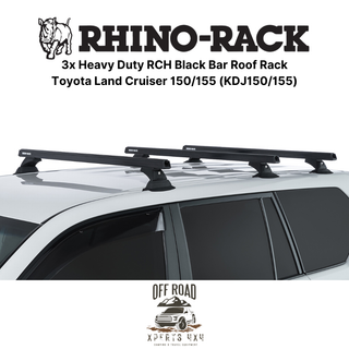 Kit 3x Querträger Heavy-Duty - Toyota Land Cruiser 150/155 | RHINO-RACK auf Xperts4x4 Zubehör 4x4 Off-Road