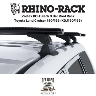 Kit 3x Querträger Vortex - Toyota Land Cruiser 150/155 | RHINO-RACK auf Xperts4x4 Zubehör 4x4 Off-Road