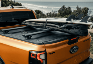 Set von 2x Querträger Mountain Top | Ford Ranger/Raptor 2023+ NEXT GEN auf Xperts4x4 Zubehör 4x4 Off-Road