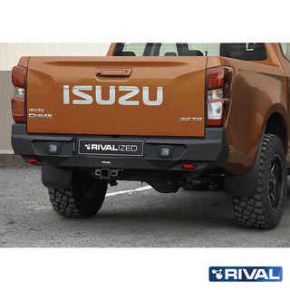 Stoßstangen Hinten Aluminium Rival4x4 | Isuzu Dmax 2021+ auf Xperts4x4 Zubehör 4x4 Off-Road