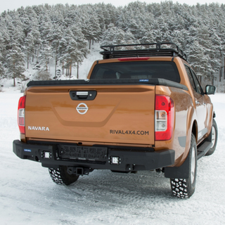 Stoßstangen Hinten Aluminium Rival4x4 | Nissan Navara NP300 2015+ auf Xperts4x4 Zubehör 4x4 Off-Road