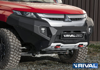 Stoßstangen Vorne Aluminium Mitsubishi L200 2019-2023 | RIVAL auf Xperts4x4 Zubehör 4x4 Off-Road