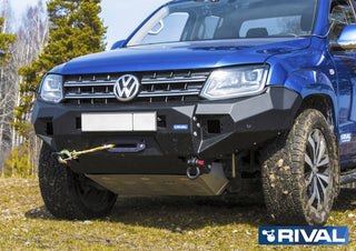 Stoßstangen Vorne Rival in Aluminium - Volkswagen Amarok 2010 bis 2022 auf Xperts4x4 Zubehör 4x4 Off-Road