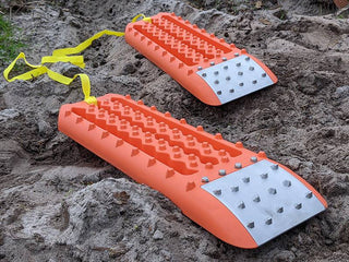 Bergeboards Hybrid - Desensablageplatten Orange auf Xperts4x4 Zubehör 4x4 Off-Road