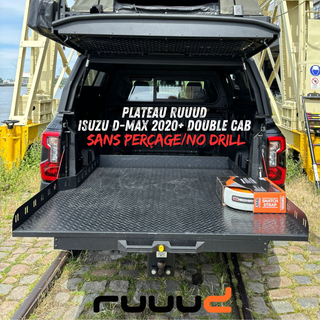 Schiebeplateau Isuzu Dmax 2020+ | RUUD - Ohne Bohren, Ultra Robust auf Xperts4x4 Zubehör 4x4 Off-Road