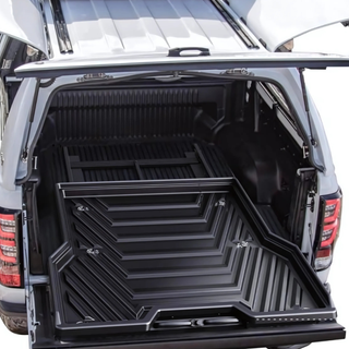 Robuste Schiebeplattform für Pick-up Double Cab | Universelles System auf Xperts4x4 Zubehör 4x4 Off-Road