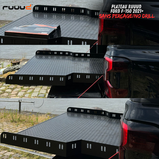 Schiebeplateau RUUUD Ford F-150 2021+ | Installation ohne Bohren auf Xperts4x4 Zubehör 4x4 Off-Road