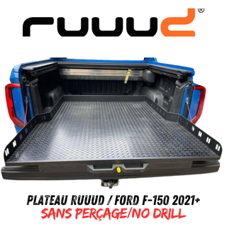 Schiebeplateau RUUUD Ford F-150 2021+ | Installation ohne Bohren auf Xperts4x4 Zubehör 4x4 Off-Road