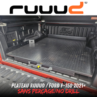 Schiebeplateau RUUUD Ford F-150 2021+ | Installation ohne Bohren auf Xperts4x4 Zubehör 4x4 Off-Road