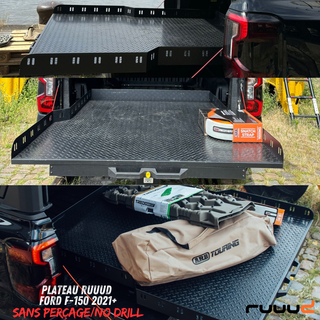 Schiebeplateau RUUUD Ford F-150 2021+ | Installation ohne Bohren auf Xperts4x4 Zubehör 4x4 Off-Road