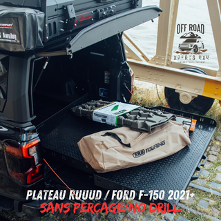 Schiebeplateau RUUUD Ford F-150 2021+ | Installation ohne Bohren auf Xperts4x4 Zubehör 4x4 Off-Road