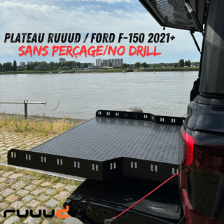 Schiebeplateau RUUUD Ford F-150 2021+ | Installation ohne Bohren auf Xperts4x4 Zubehör 4x4 Off-Road