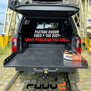 Schiebeplateau RUUUD Ford F-150 2021+ | Installation ohne Bohren auf Xperts4x4 Zubehör 4x4 Off-Road