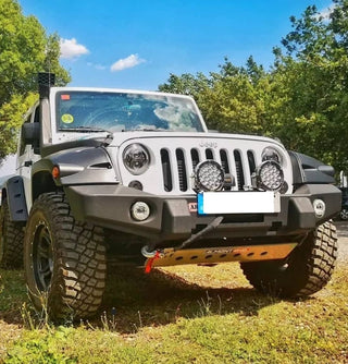 Jeep Wrangler JK & J8 | Almont4wd Frontschutz auf Xperts4x4 Zubehör 4x4 Off-Road