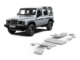 INEOS GRENADIER 2023+ Protektoren-Set | RIVAL4X4 Aluminium 6mm auf Xperts4x4 Zubehör 4x4 Off-Road