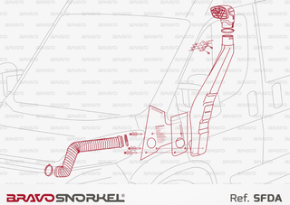 Snorkel Bravo 4x4 - Fiat Ducato 2006+ bei Xperts4x4 Zubehör 4x4 Off-Road