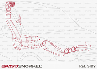 Snorkel Bravo 4x4 - Isuzu D-Max 2020+ auf Xperts4x4 Zubehör 4x4 Off-Road