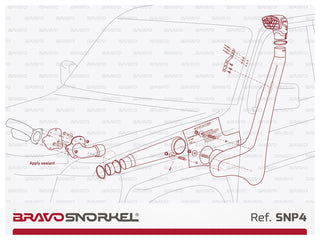 Snorkel Bravo 4x4 - Nissan Patrol Y61 auf Xperts4x4 Zubehör 4x4 Off-Road