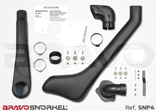 Snorkel Bravo 4x4 - Nissan Patrol Y61 auf Xperts4x4 Zubehör 4x4 Off-Road